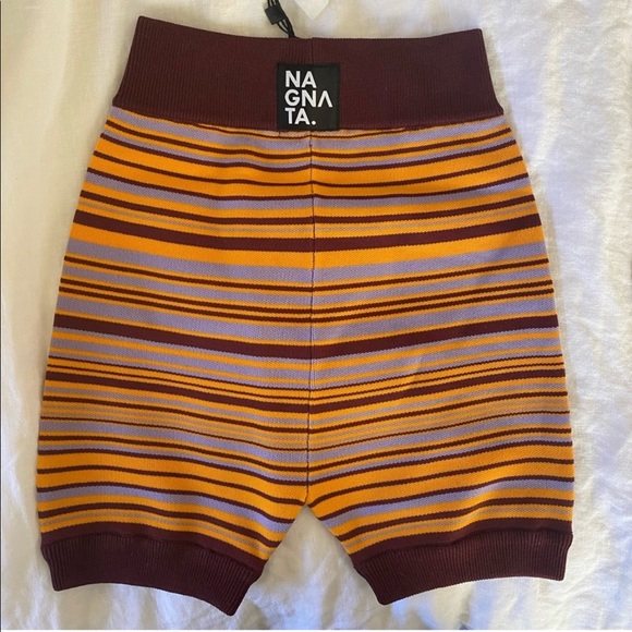 Nagnata Yoni Shorts and Lucid Bra Top Set in Cuba Stripe - Picture 7 of 11